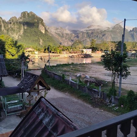 Bungalows Le Jardin Vangvieng Vang Vieng Eksteriør bilde