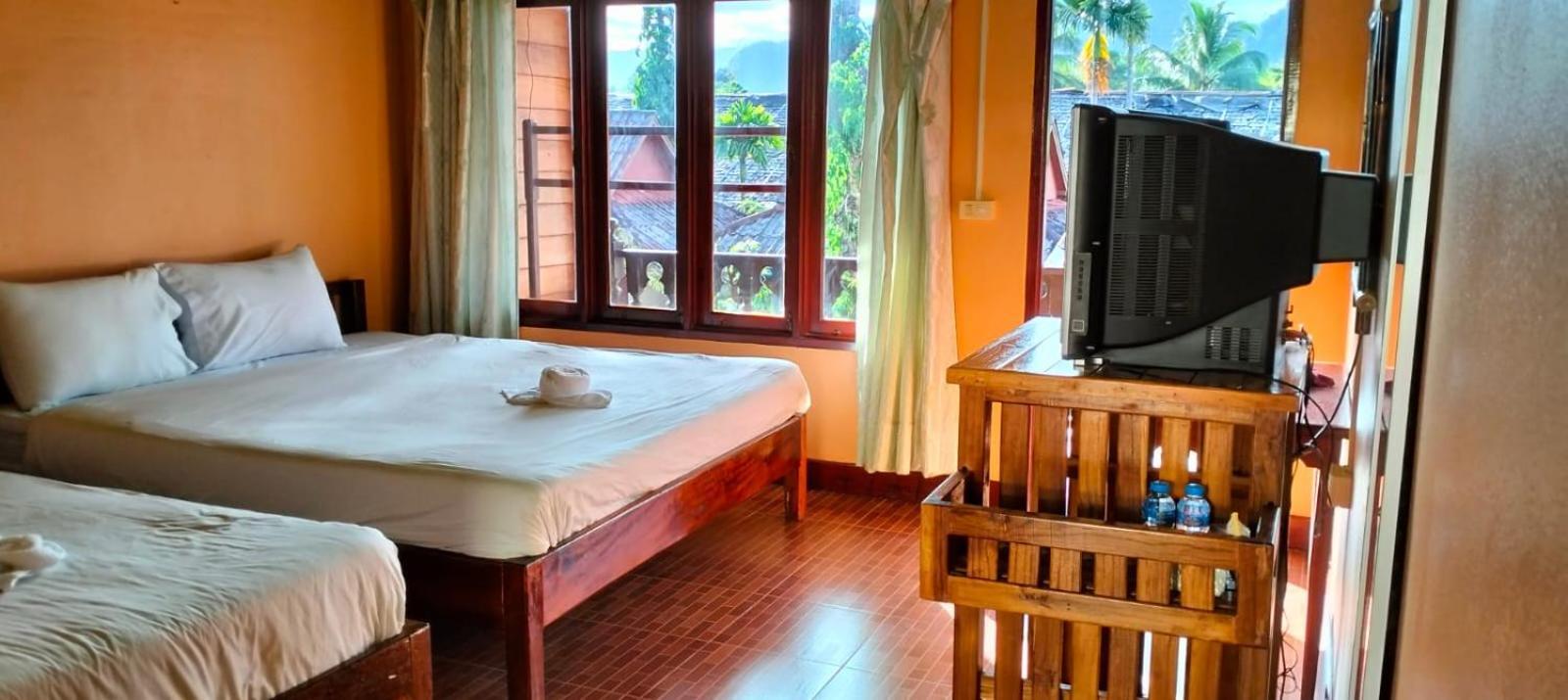 Bungalows Le Jardin Vangvieng Vang Vieng Eksteriør bilde