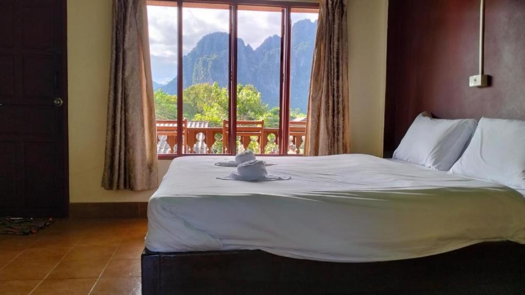 Bungalows Le Jardin Vangvieng Vang Vieng Eksteriør bilde